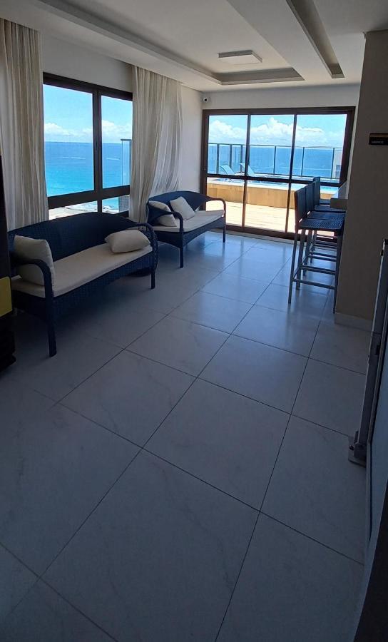 Loft Smart Farol Da Barra, Piscina Rooftop, Beira Mar No Farol Da Barra Salvador Bagian luar foto